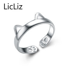Cute Cat Ear Ring - WOLFIN LUXURY 