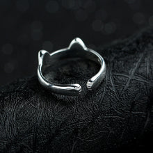 Cute Cat Ear Ring - WOLFIN LUXURY 