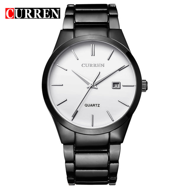 Luxury CURREN Male Business Watch - WOLFIN LUXURY 