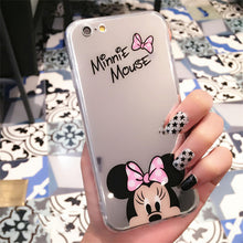Mirror Mickey & Minnie Cases For iPhone 7 6 6S 5 5S - WOLFIN LUXURY 