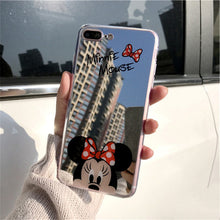 Mirror Mickey & Minnie Cases For iPhone 7 6 6S 5 5S - WOLFIN LUXURY 