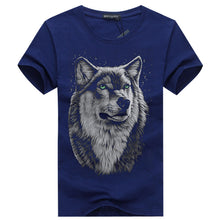 3D illusion Wolf Man's T-Shirt - WOLFIN LUXURY 
