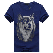 3D illusion Wolf Man's T-Shirt - WOLFIN LUXURY 