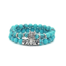 Silver Plated Wolf Charm Bracelet For Men & Women - WOLFIN LUXURY 