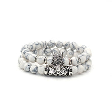 Silver Plated Wolf Charm Bracelet For Men & Women - WOLFIN LUXURY 