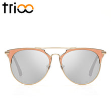 TRIOO Mirror 8 Variant Round Sunglasses for Women - WOLFIN LUXURY 