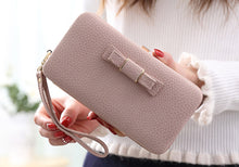 Luxury Women Leather Wallet - WOLFIN LUXURY 