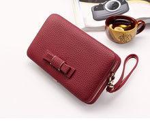 Luxury Women Leather Wallet - WOLFIN LUXURY 