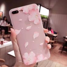 Beautiful Lace Petals Soft Case for iphone 7 Case Frosted Transparent Silicone Cover For iphone 6 6S 7 Plus Phone Cases Women - WOLFIN LUXURY 