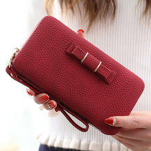 Luxury Women Leather Wallet - WOLFIN LUXURY 