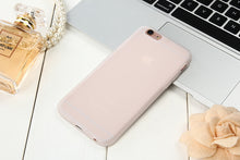 Macarons Color Silicone Frosted Matte Case for iPhone 7 7s 6 6S 5 5S SE 8 Plus X - WOLFIN LUXURY 