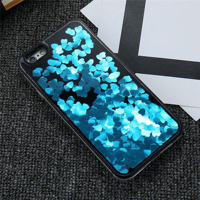Glitter Quicksand Case For iPhone 6 6S Plus iPhone 7 - WOLFIN LUXURY 