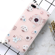 KISSCASE Flower Patterned Case For iPhone 6 6s 7+ 8 8+  X X+ - WOLFIN LUXURY 